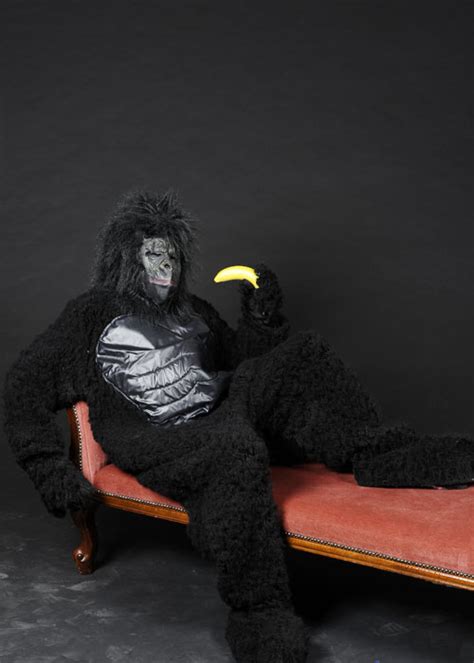 adult size deluxe gorilla hire costume
