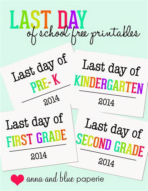 anna  blue paperie  day  school photo op  printables