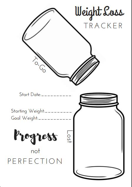 weight loss colouring chart printable weightlosslook