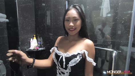 Sexy Filipina Maid Shows Striptease In The Shower Video