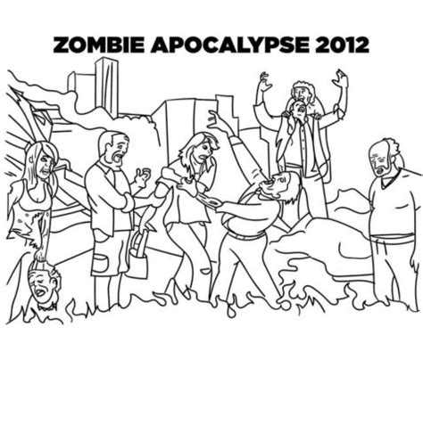 zombie coloring pages printable