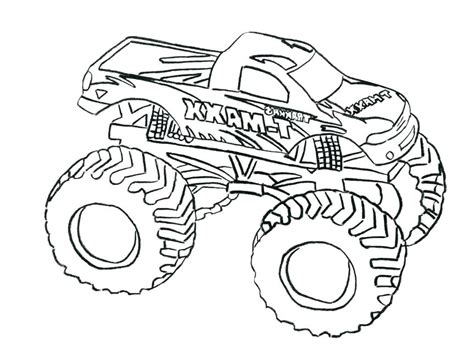 monster jam grave digger coloring pages  getdrawings