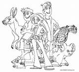 Kratts Wild Coloring Pages Printable Animals Kids Characters Print Color Kratt Clipart Only Cartoons Draw Choose Board Pony Little Onlycoloringpages sketch template