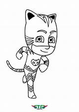 Catboy Colorear Pijamas 색칠 파자마 삼총사 공부 Menino Stampare Tsgos Pigiamini Gekko Superheroes Owlette Geco Coloringpagesonly Superpigiamini sketch template