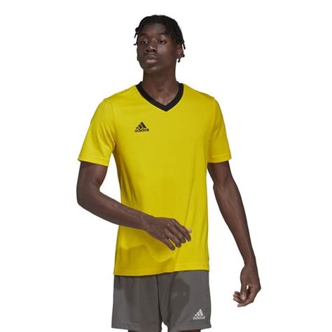 adidas trainingsshirt entrada  geelzwart wwwunisportstorenl