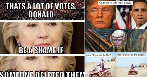 Trump Memes The Best Donald Trump Memes As He Wins Us