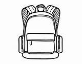 Coloring School Backpack Bag Colorear Pages Coloringcrew Dibujo Blackboard Ii sketch template