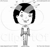 Drunk Girl Clipart Cartoon Adolescent Teenage Thoman Cory Outlined Coloring Vector 2021 sketch template