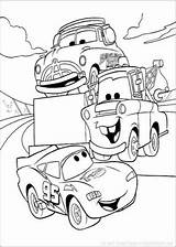 Coloring Cars Mater Mcqueen Doc Lightning Printable Hudson Pages Disney Tow Movie Car Color Kids Sheet Boys Sheets Ecoloringpage Para sketch template