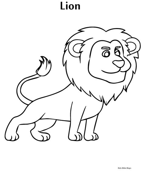 printable pictures  lions coloring home