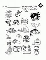 Worksheet Worksheets Unhealthy Habits Choices Alimentos Sheets Junk Saludables Talking Face Eat Sanos Alimentarios Nutricional Hábitos Educativo Saludable Nutricion Ribera sketch template