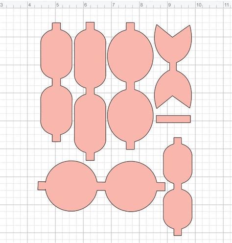 svg bow template  cricut  silhouette bows bow template making