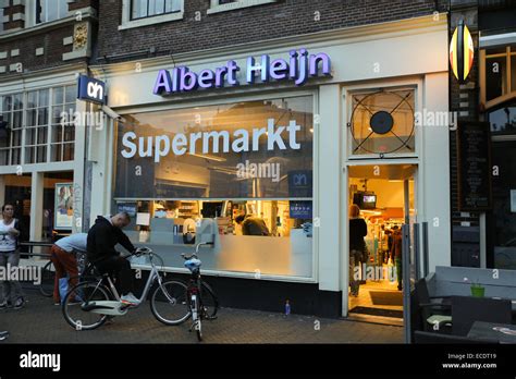 albert heijn supermarket grocery store amsterdam stock photo alamy