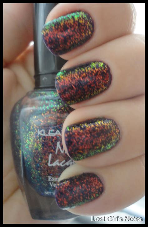 kleancolor chunky holo bluebell swatches  review lost girls notes
