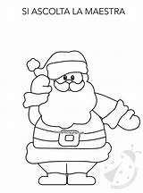 Babbo Classe Regole Natale sketch template