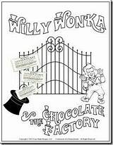 Wonka Willy Loompa Oompa Dahl Roald Colouring Sheet sketch template