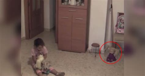 Fathers Hidden Camera Captures Chilling Footage Of What Was Bothering