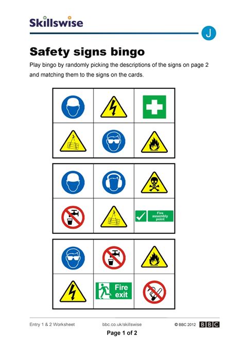worksheet safety signs worksheets grass fedjp worksheet study site