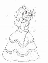 Coloring Glinda Pages Witch Oz Wizard Good Wicked Doodle Getcolorings Deviantart Getdrawings sketch template