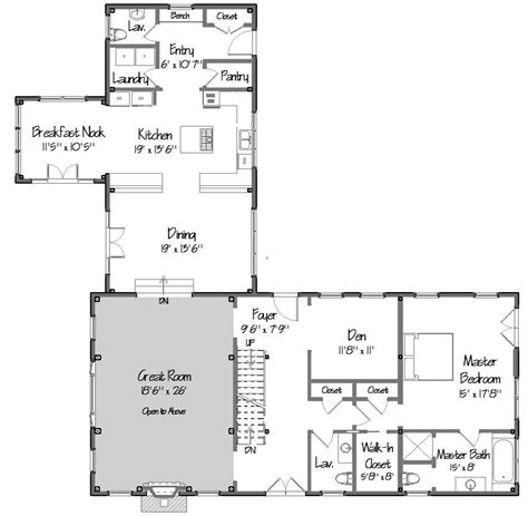 advantages    shaped floor plan       ranch style homes barn