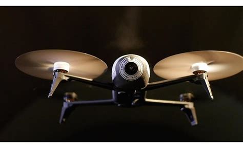 parrot bebop  quadcopter whiteblack aerial drone  hd camcorder  crutchfieldcom