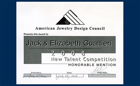 ajdc  talent competition zaffiro jewelry
