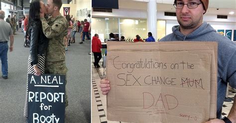 totally embarrassing airport welcome back signs that