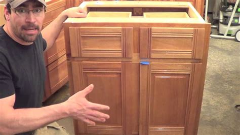 building kitchen cabinets part  starting  wall cabinets youtube