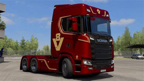 scania    anniversary limited edition skin  mod  ets
