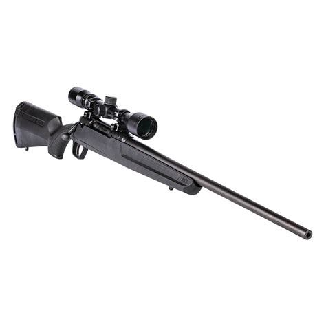 savage axis xp matte black bolt action rifle  legend  matte black sportsmans