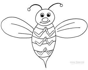drawing   bee   smiling
