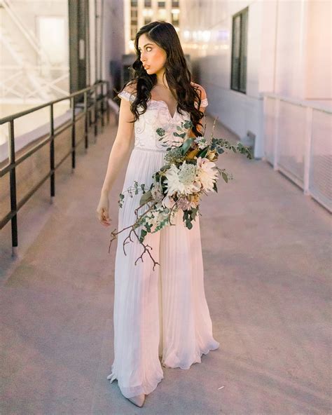 Bridal Jumpsuits For Every Event David S Bridal Blog