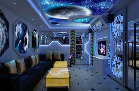 space themed bedroom ideas  kids  adults