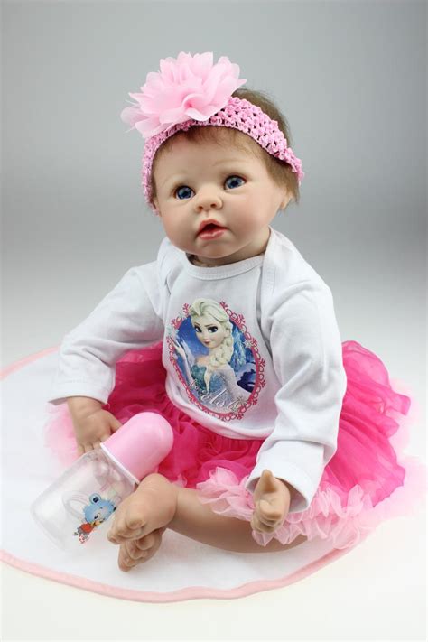 cheap soft silicone reborn baby doll  vinyl girl brinquedos doll