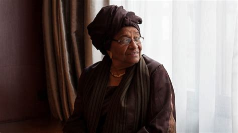 liberia s president says ebola energized her country mpr news