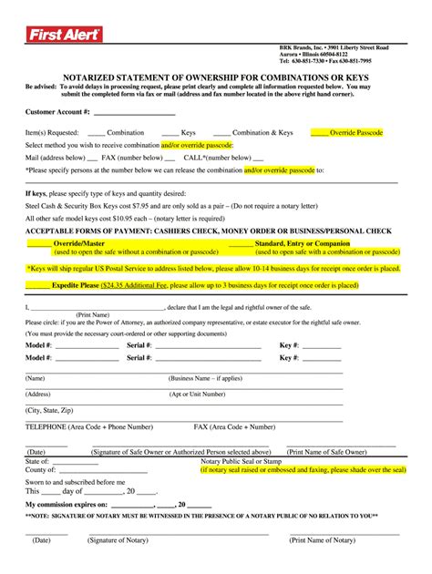 statement of ownership form fill out and sign printable pdf template