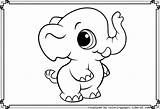 Elephant Coloring Baby Cute Pages Printable Drawing Color Elephants Ears Indian Print Kids Jungle Drawings Safari Getcolorings Colorings Getdrawings Dolphin sketch template