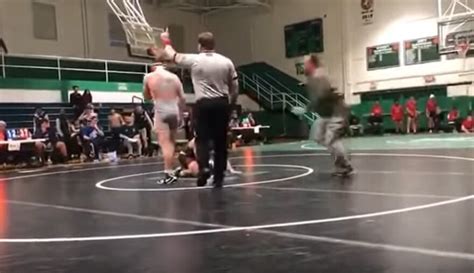 police father tackled son s opponent during hs wrestling match wfae