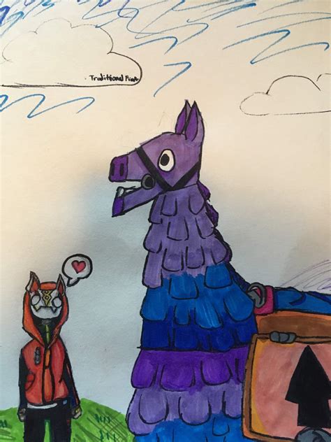 loot llama spotted finished picture fortnite battle royale armory