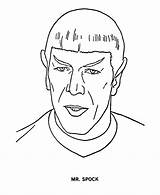 Trek Coloring Star Pages Printable Enterprise Sheets Spock Tv Starship Print Mr Characters Book Books Movie Gif Data Kirk Captain sketch template