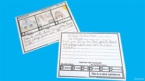 teach narrative writing  kindergarten  grade step  step