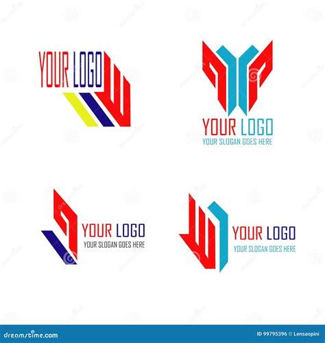 bundle logo stock vector illustration  element elements