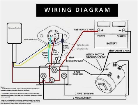 wiring diagram electrical wiring diagram electrical winch solenoid winch electric winch