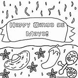 Mayo Cinco Coloring Pages Printable Color Printables Sheet Celebration Popular Coloringhome Getdrawings sketch template