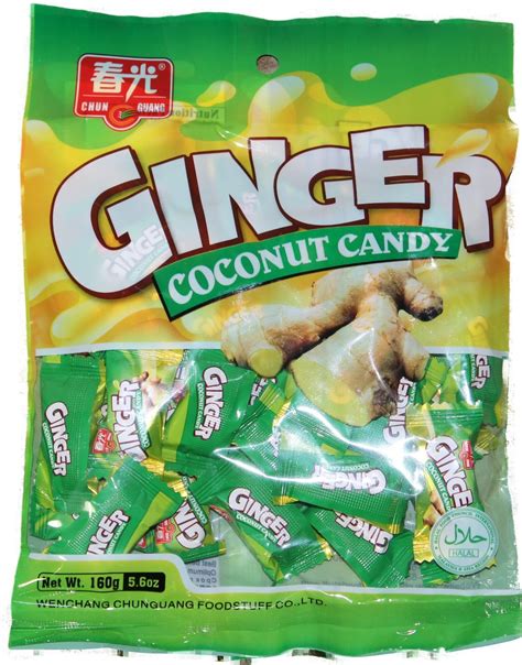 ginger coconut candy 160g