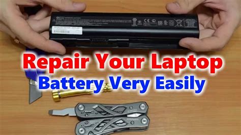 repair laptop battery  home youtube