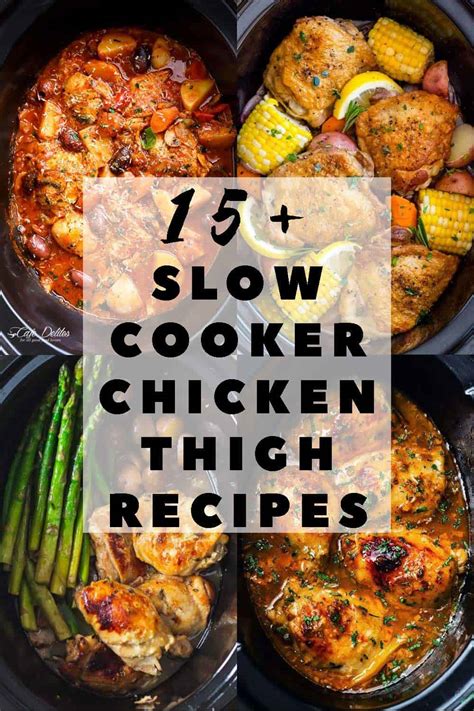 the 15 best slow cooker chicken thigh recipes green healthy cooking