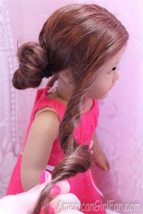 twist american girl doll hairstyles doll hair fancy buns