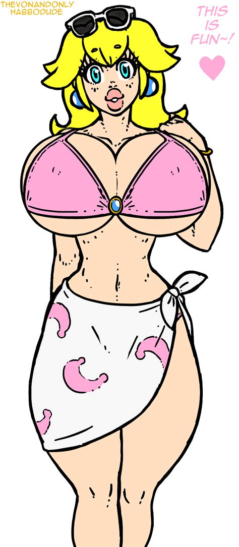 Peach Sexy Big Bikini Princess By Habbodude Fur