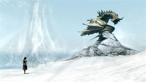 Dragon Skyrim Wallpaper Hd Pixelstalk